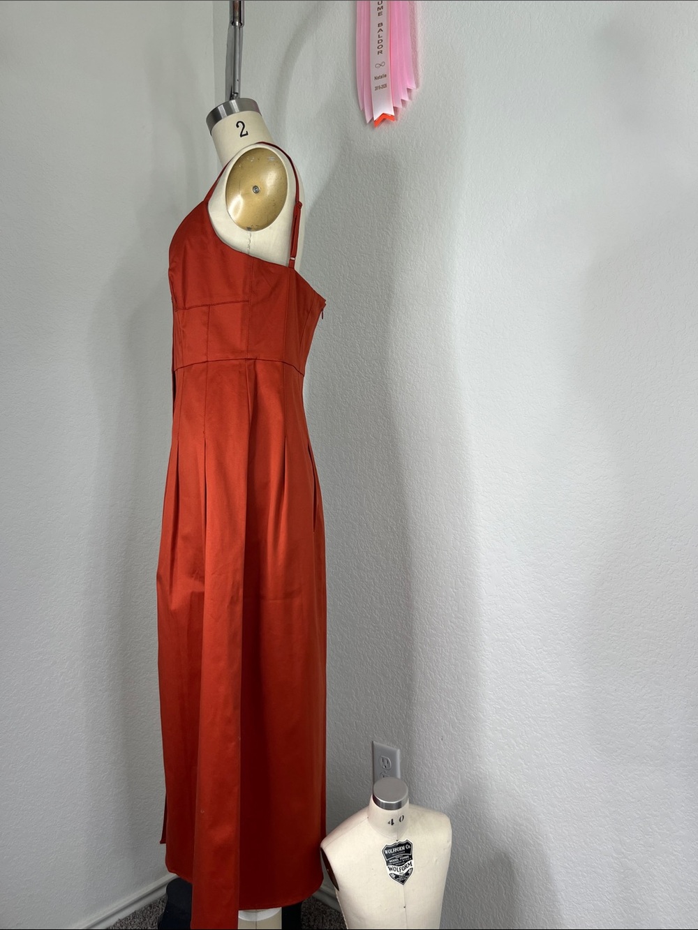 J Crew Button Front Stretch Twill Midi Dress Tailored Darted V Neck - Picture 10 of 12